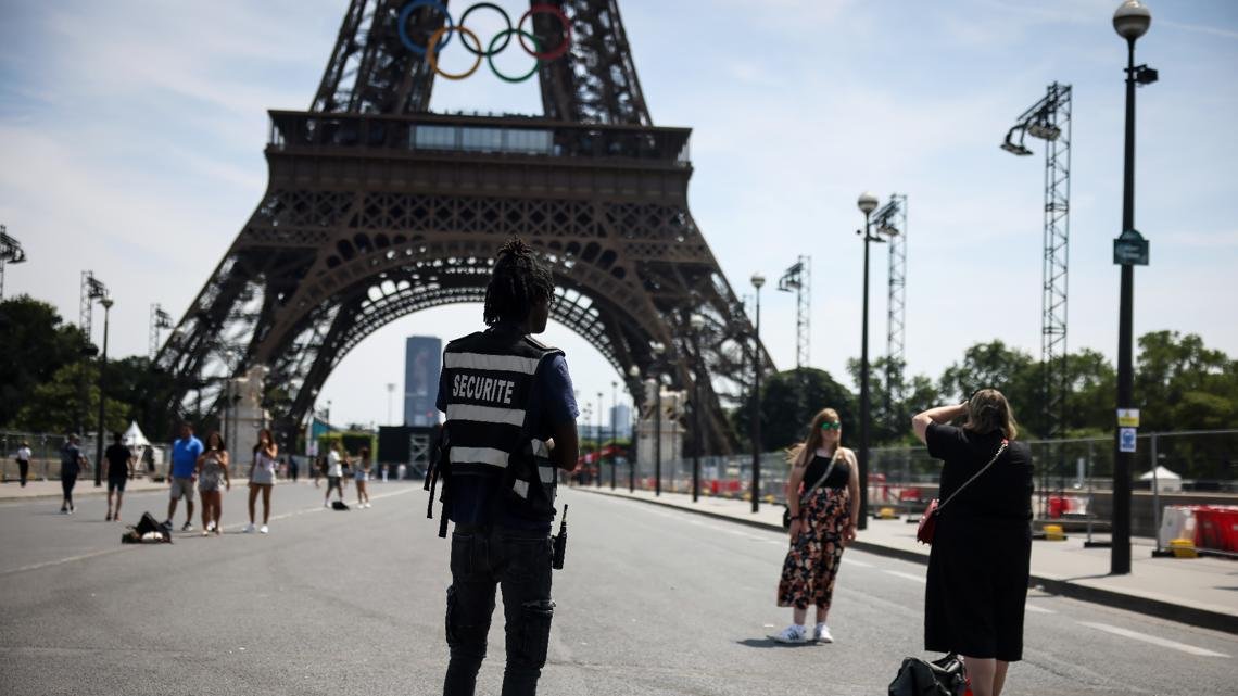 With AI, jets and police squadrons, Paris is securing the Olympics — and worrying critics