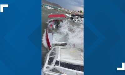 Monsoon storms sink, beach about a dozen boats at Lake Pleasant