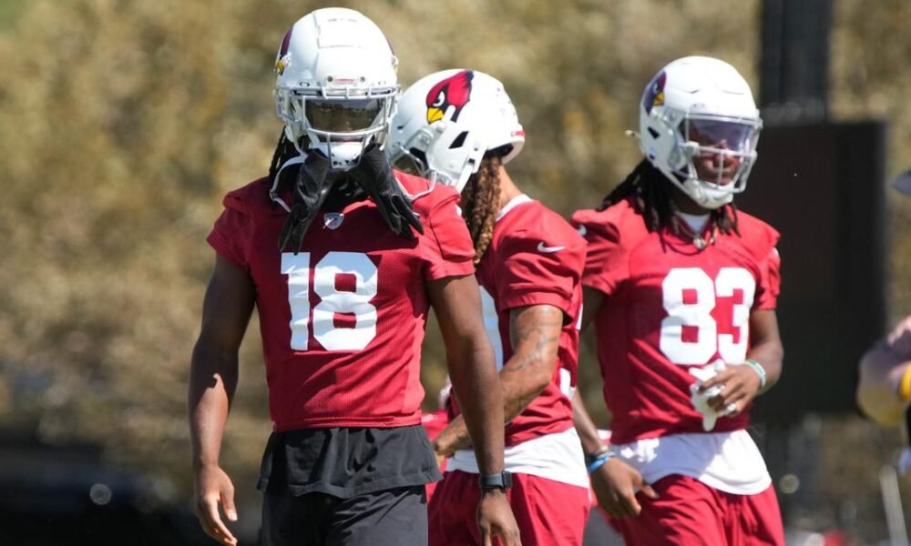 Cardinals' rookie Marvin Harrison Jr. 'living up to the hype'