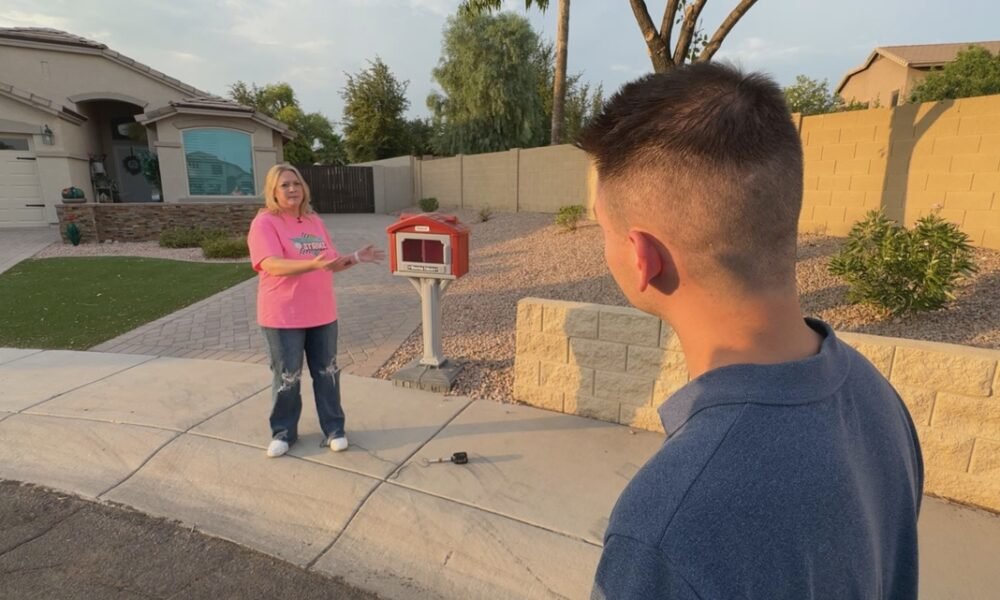 Gilbert homeowner left wondering why thief would take off with children's books from her 'sharing library'