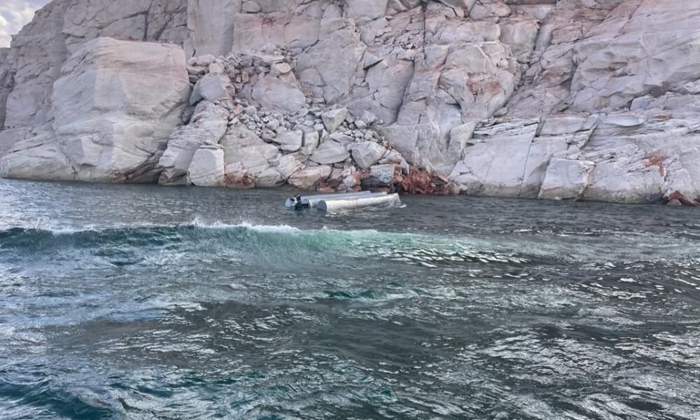 Boat capsizes on Lake Powell leading to deaths of 4-year-old boys, 72-year-old woman