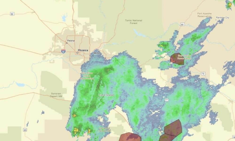 Live updates: More storms in the Valley on Sunday