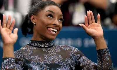 What time does Simone Biles compete on Tuesday?