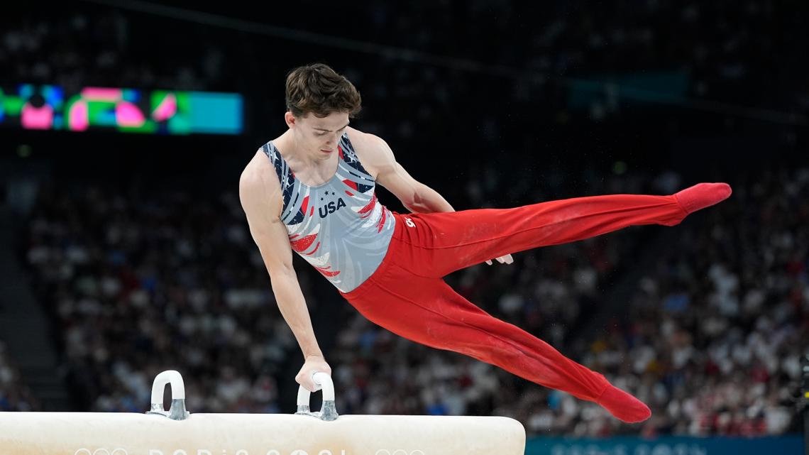 Stephen Nedoroscik waited his whole life for one routine. The US pommel horse specialist nailed it