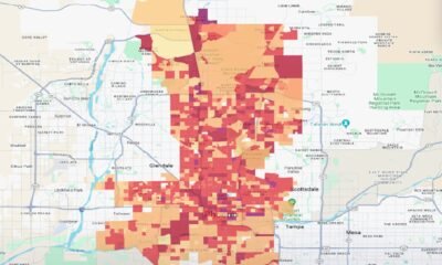 Map: Hottest Phoenix neighborhoods for extreme temperatures