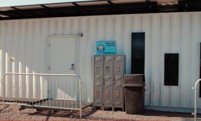 COOLtainer box shelter damaged en route to Ajo