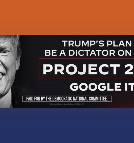 Dem billboards target Trump for his ties to right-wing Project 2025