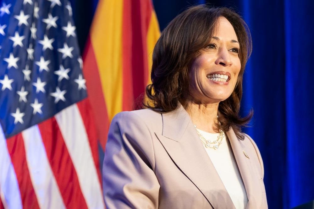 Democratic delegates swiftly give Harris enough support to clinch presidential nomination