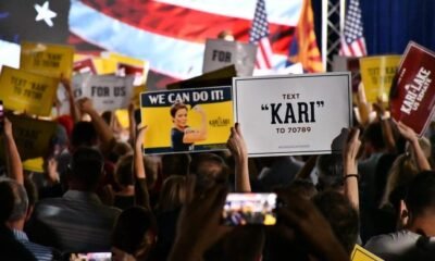 Kari Lake bashes Ruben Gallego, starts ‘build the wall’ chant at RNC