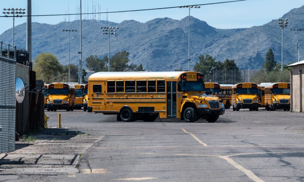 Some kids got on the wrong school bus and ended up in Tempe