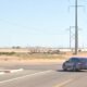 The intersection of Bowlin and White and Parker Roads where a four-way stop was introduced today. [Google]