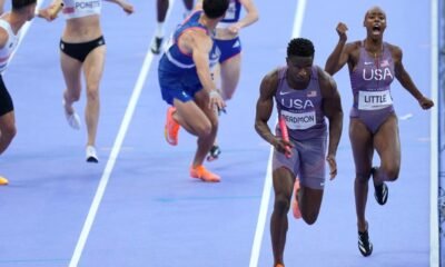 Team USA sets world record in 4x400 mixed relay