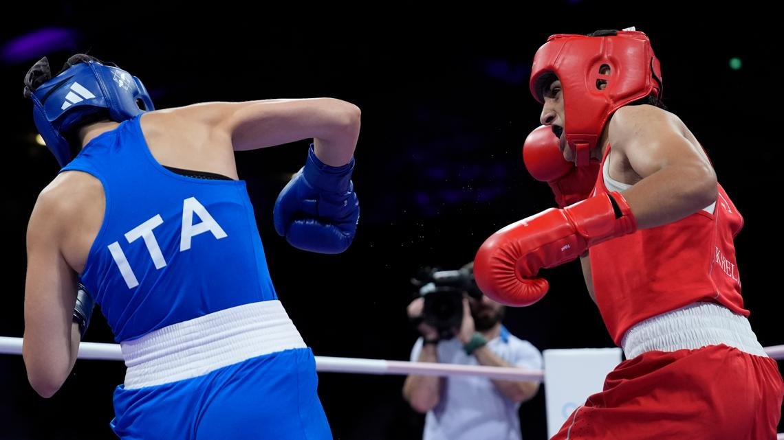 Imane Khelif is taking the Olympic boxing ring after days of gender outcry