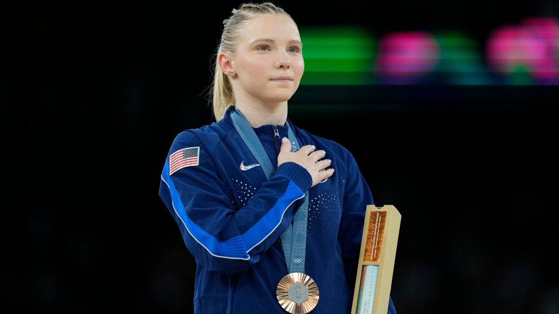 Here's how Jade Carey did during the vault competition