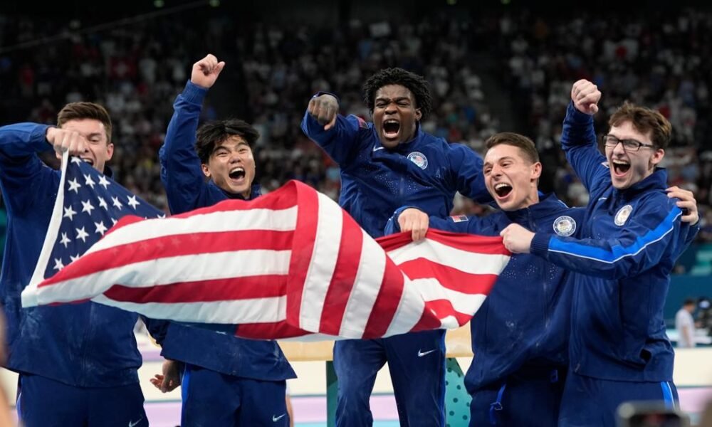 Stephen Nedoroscik helped deliver historic win for Team USA without his glasses