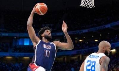 Olympics: US heads into medal round of basketball tournament with top spot