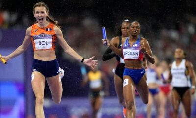 Netherlands stuns Team USA in 4x400 mixed relay