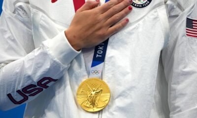 How many Olympic medals does Katie Ledecky have?