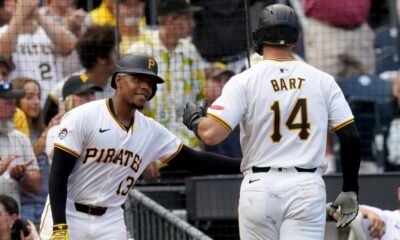 Bryan Reynolds, Joey Bart homer in the Pirates' 4-2 victory over the Diamondbacks