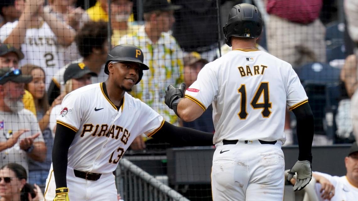 Bryan Reynolds, Joey Bart homer in the Pirates' 4-2 victory over the Diamondbacks