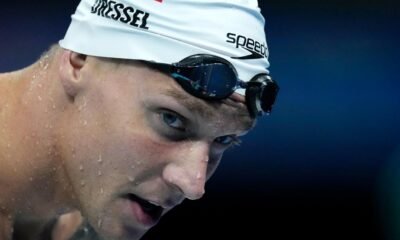 Day after two heartbreaking losses, Caeleb Dressel gets 9th gold medal