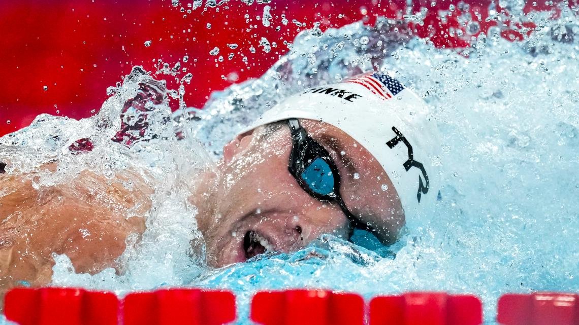 Swimmer Bobby Finke was the US men’s last hope for an individual Olympic gold medal. Here’s how he fared.