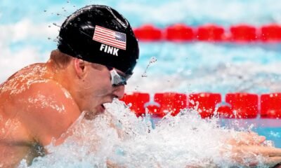 China dethrones US in men's 4x100m medley in nail-biting swimming final