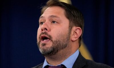 Democrat Ruben Gallego promotes Republican support in his Arizona Senate campaign against Kari Lake