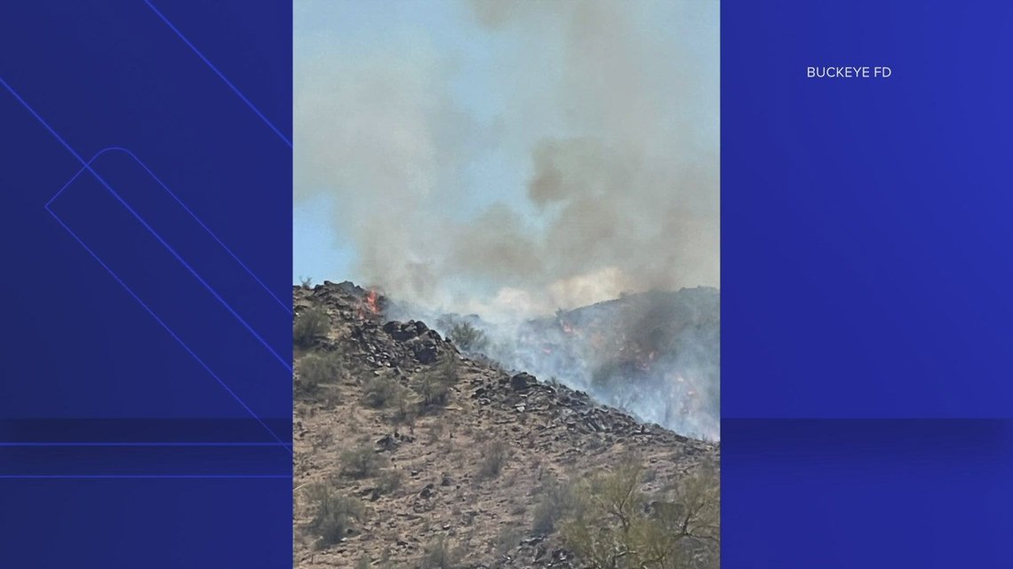 Robbins Fire located south of Buckeye is 100% contained