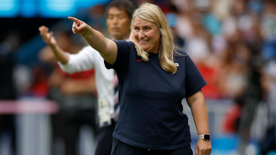 Coach Emma Hayes' consistency carries the US to the Olympic semifinals in women's soccer