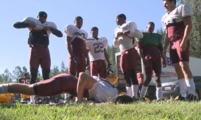 ASU football players prepare to build team traditions and build a brotherhood at Camp Tontozona