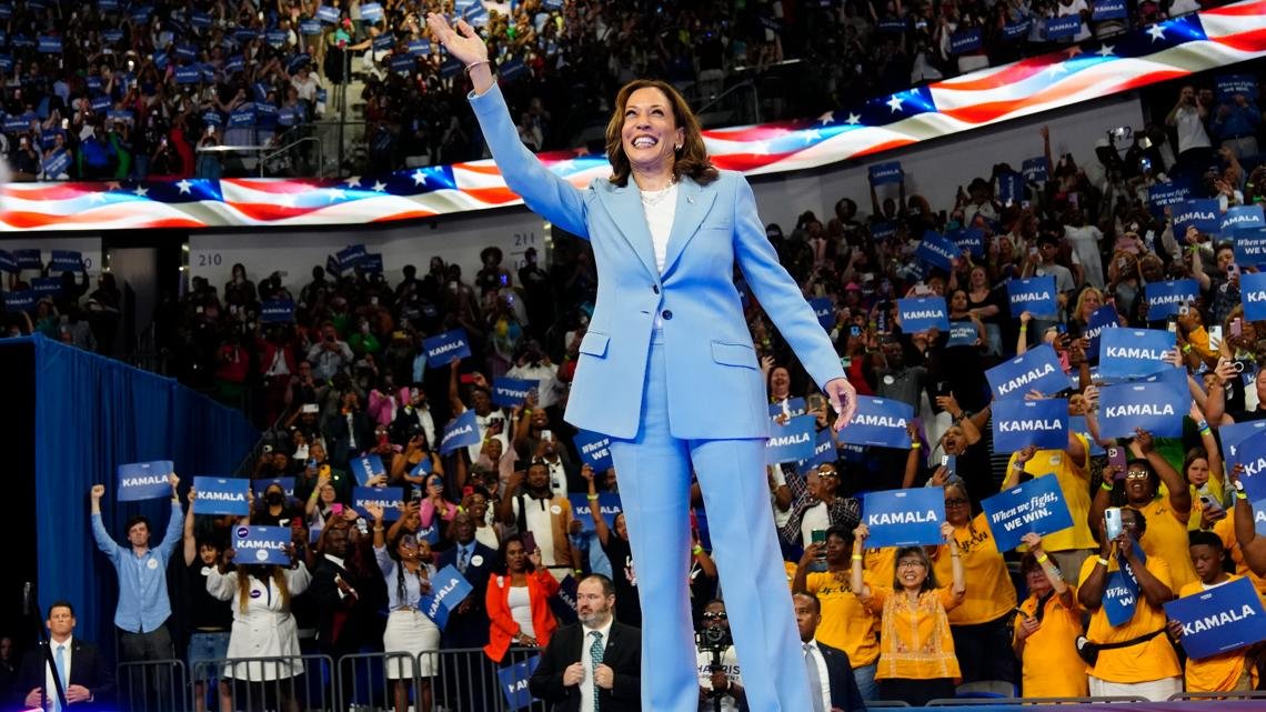 Is Kamala Harris the Democratic nominee? Here's what happened during the Democratic roll call