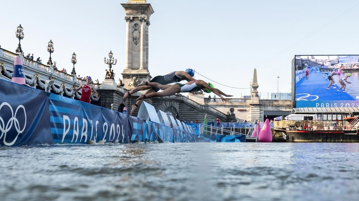 After shorter race held Monday, test run for Olympic marathon swim canceled over water quality