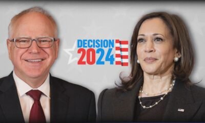 Harris selecciona al Gob. de Minnesota Tim Walz como compañero de fórmula dejando al Sen. de Arizona Mark Kelly al lado, según AP