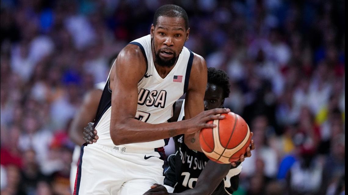 Kevin Durant passes Lisa Leslie for career US Olympic scoring record