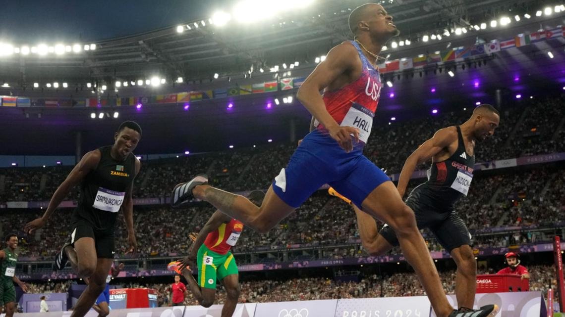 Here's how Team USA fared in the men's 400-meter final