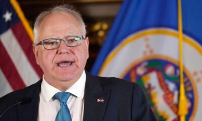 Yes, Tim Walz signed a law requiring Minnesota public schools to provide free tampons in school bathrooms