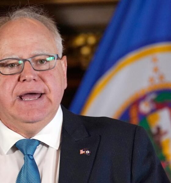 Yes, Tim Walz signed a law requiring Minnesota public schools to provide free tampons in school bathrooms