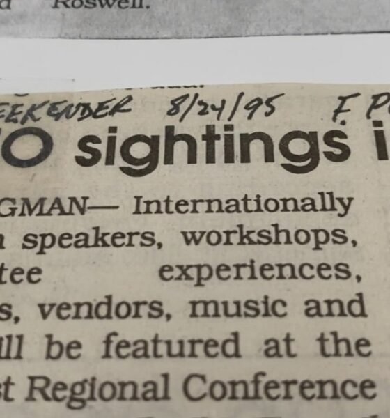 The Kingman visitors who didn't take Route 66. Leaked documents say a UFO landed in Kingman.