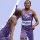 Teen sprinter Quincy Wilson's 1st race at Olympics a learning experience, US advances in 4x400 relay