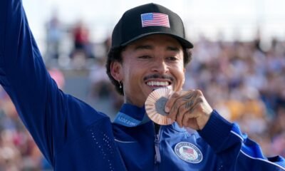 Olympic skateboarder Nyjah Huston criticizes quality of Paris medals