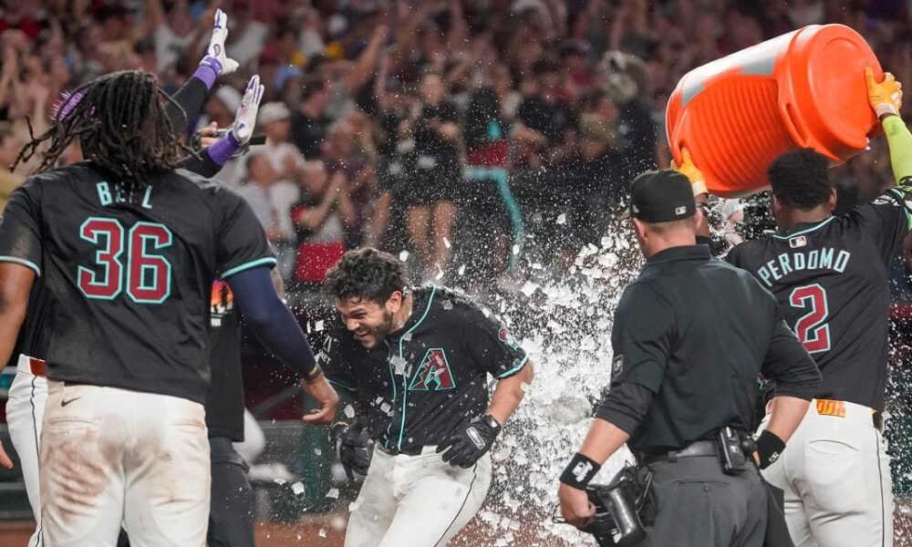 Adrian Del Castillo hits winning homer in 9th inning in 2nd MLB game, D-backs beat Phillies 3-2