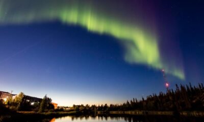 Faint auroras may be visible in Northern Hemisphere skies after weekend solar storms