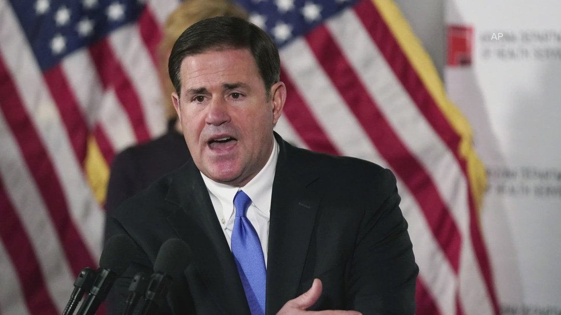 'Differences aside': Former Arizona governor Ducey urges vote for Trump, Lake