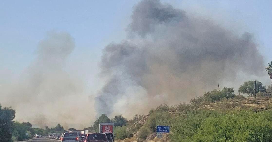 Wickenburg wildfire was caused by railroad work, investigators say