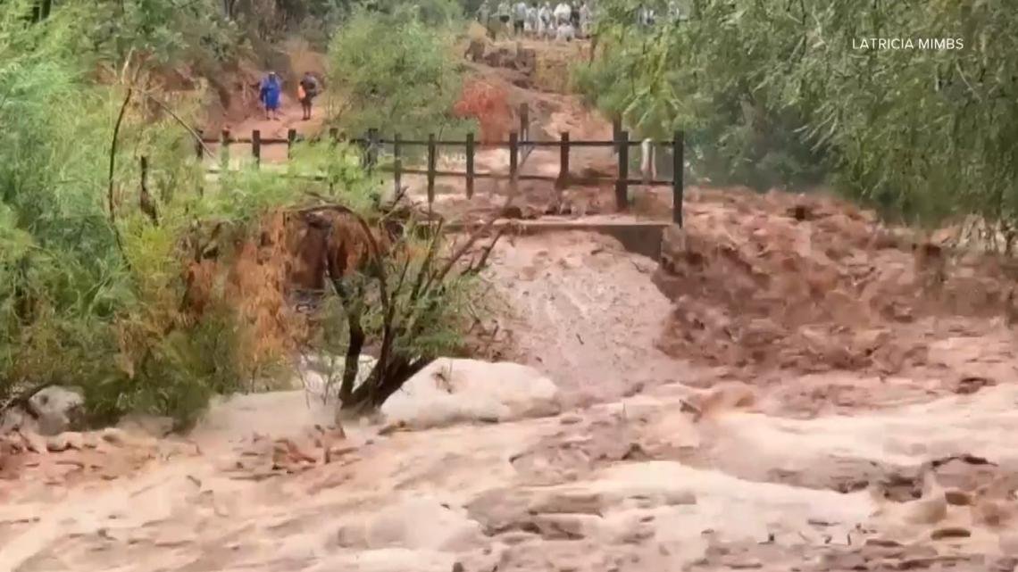 One missing, hundreds still stranded in Havasu Canyon after Thursday flash floods