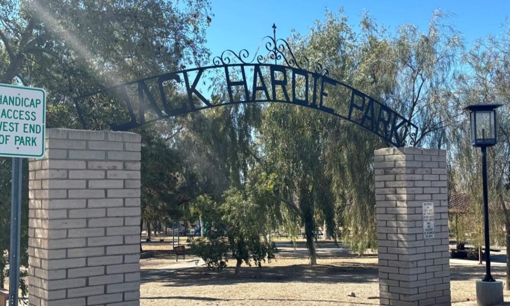 Jack Hardie Park to close for one month for park improvements