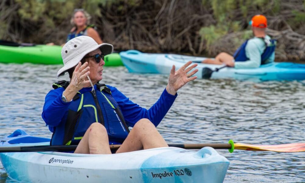 State paddlesports class brings kayakers to Site Six