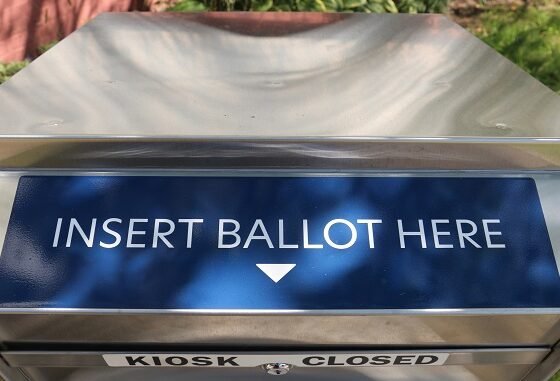 ballot drop box