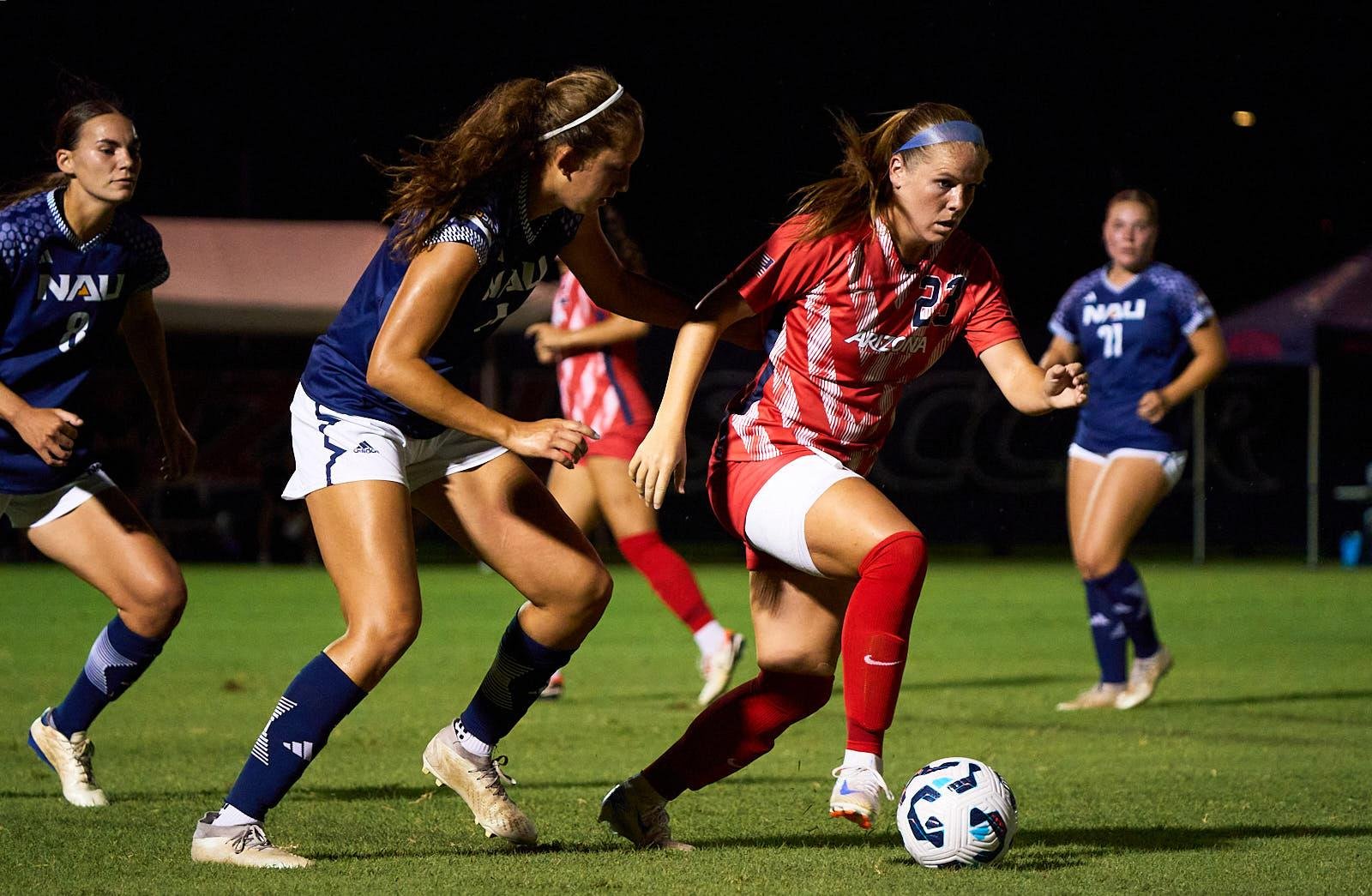 Arizona Wildcat soccer fells NAU Lumberjacks